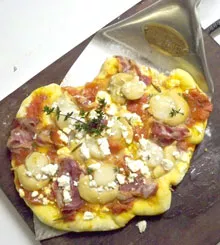 Small Pizza on Trowel