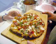 Ready to eat pizza